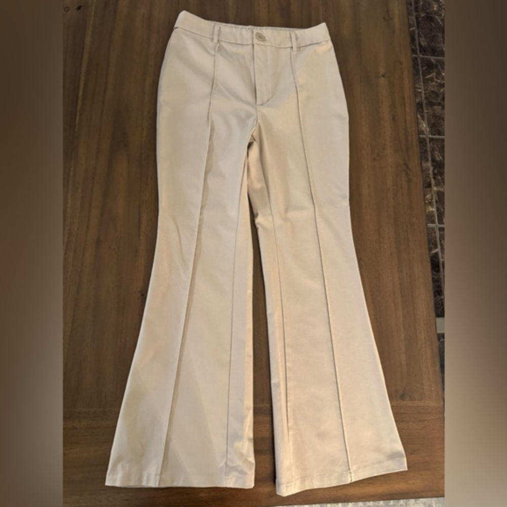 Shein Mod Tan Work Pant Size Large 8/10